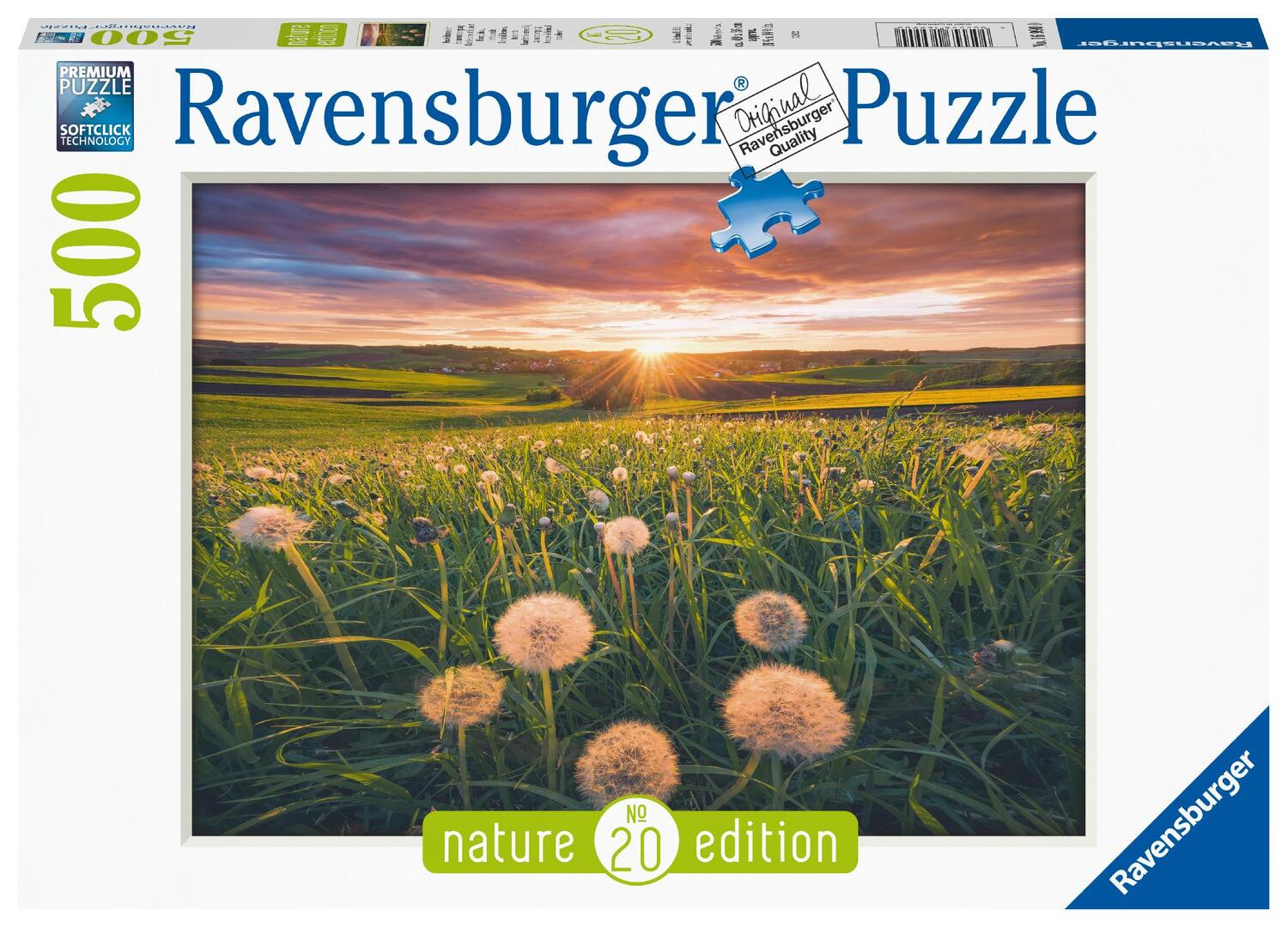 Cover: 4005556169900 | Ravensburger Puzzle - Pusteblumen im Sonnenuntergang - Nature...