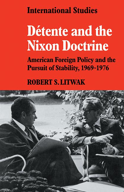 Cover: 9780521338349 | D Tente and the Nixon Doctrine | Robert Litwak | Taschenbuch | 2008