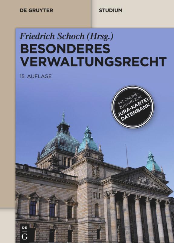 Cover: 9783110273632 | Besonderes Verwaltungsrecht | Friedrich Schoch | Buch | LI | Deutsch