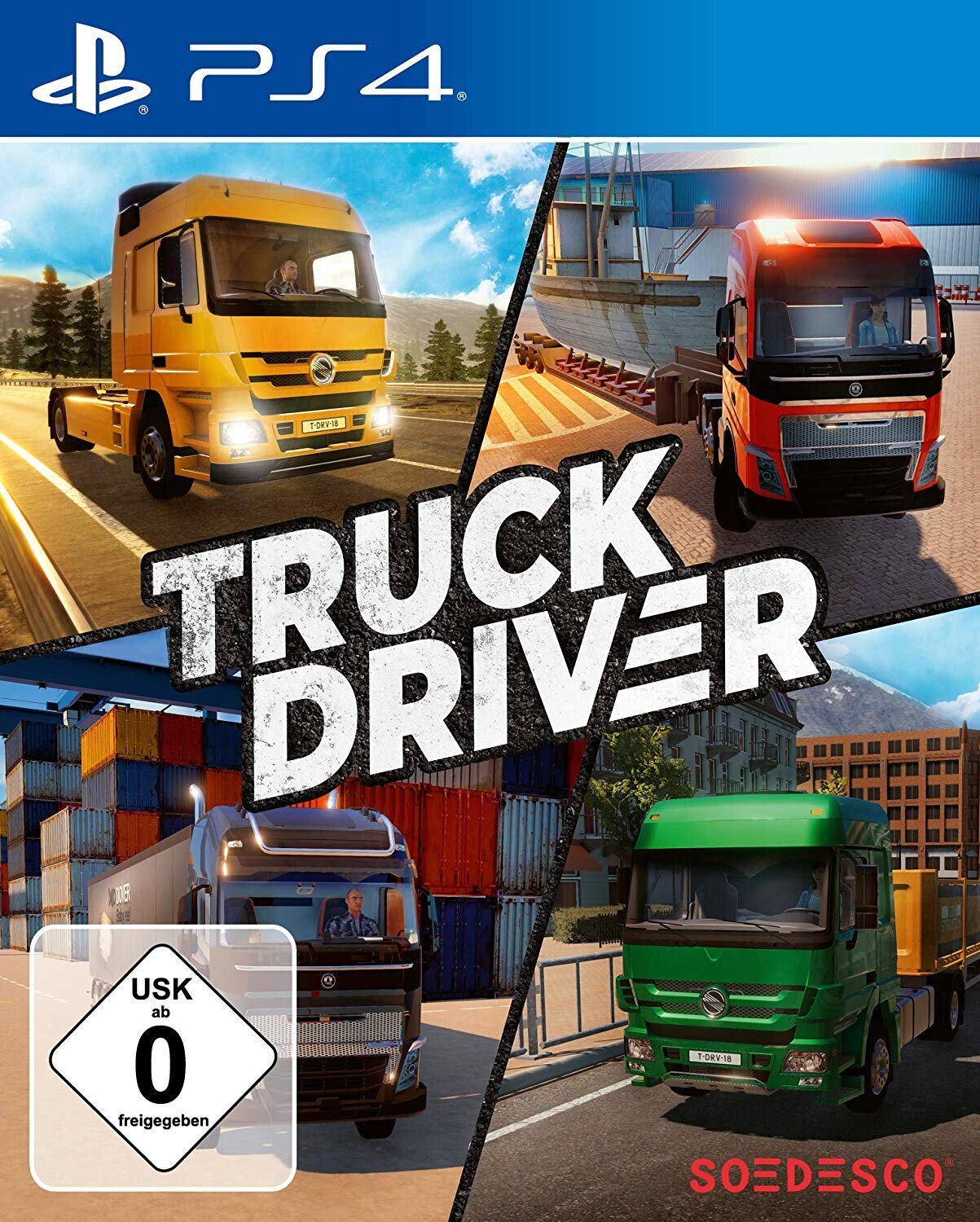 Cover: 8718591185847 | Truck Driver | Für PlayStation 4 | DVD-ROM | Deutsch | 2023 | SOEDESCO