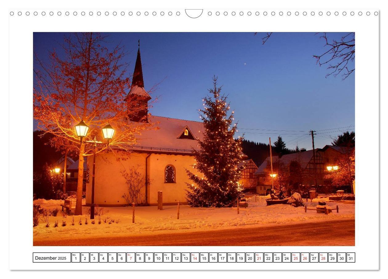 Bild: 9783435613922 | Blaue Stunde im Siegerland (Wandkalender 2025 DIN A3 quer),...