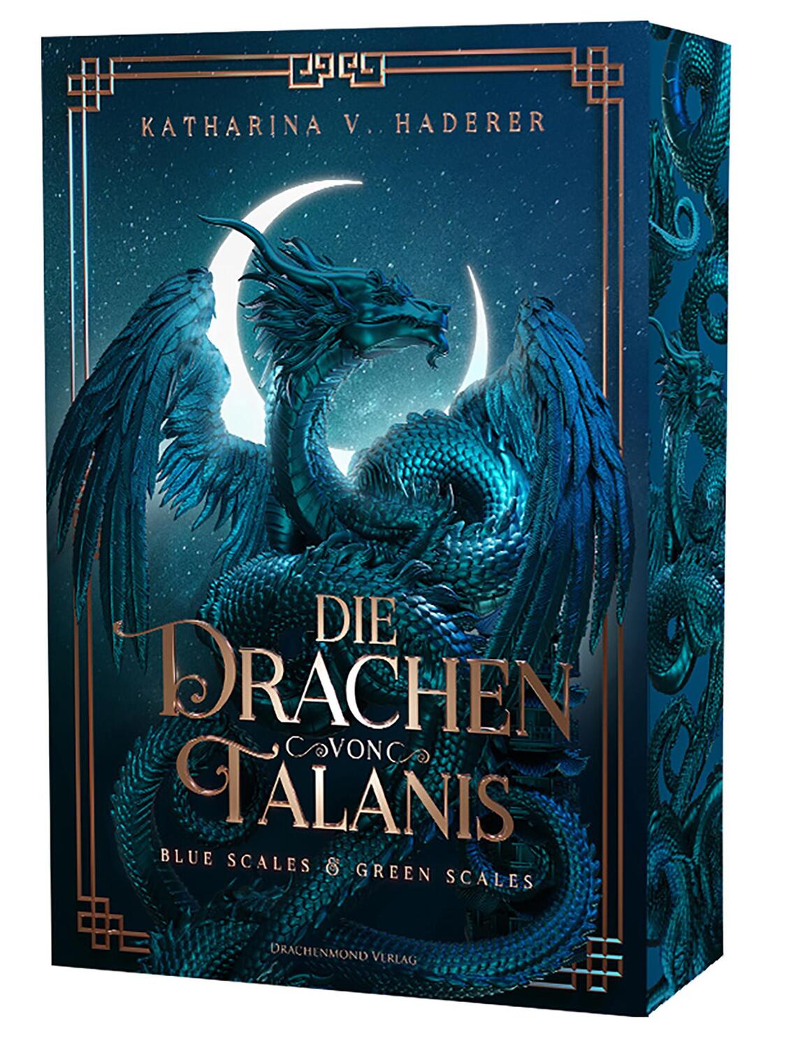 Cover: 9783959916325 | Die Drachen von Talanis 1 (Blue Scales &amp; Green Scales) | Haderer