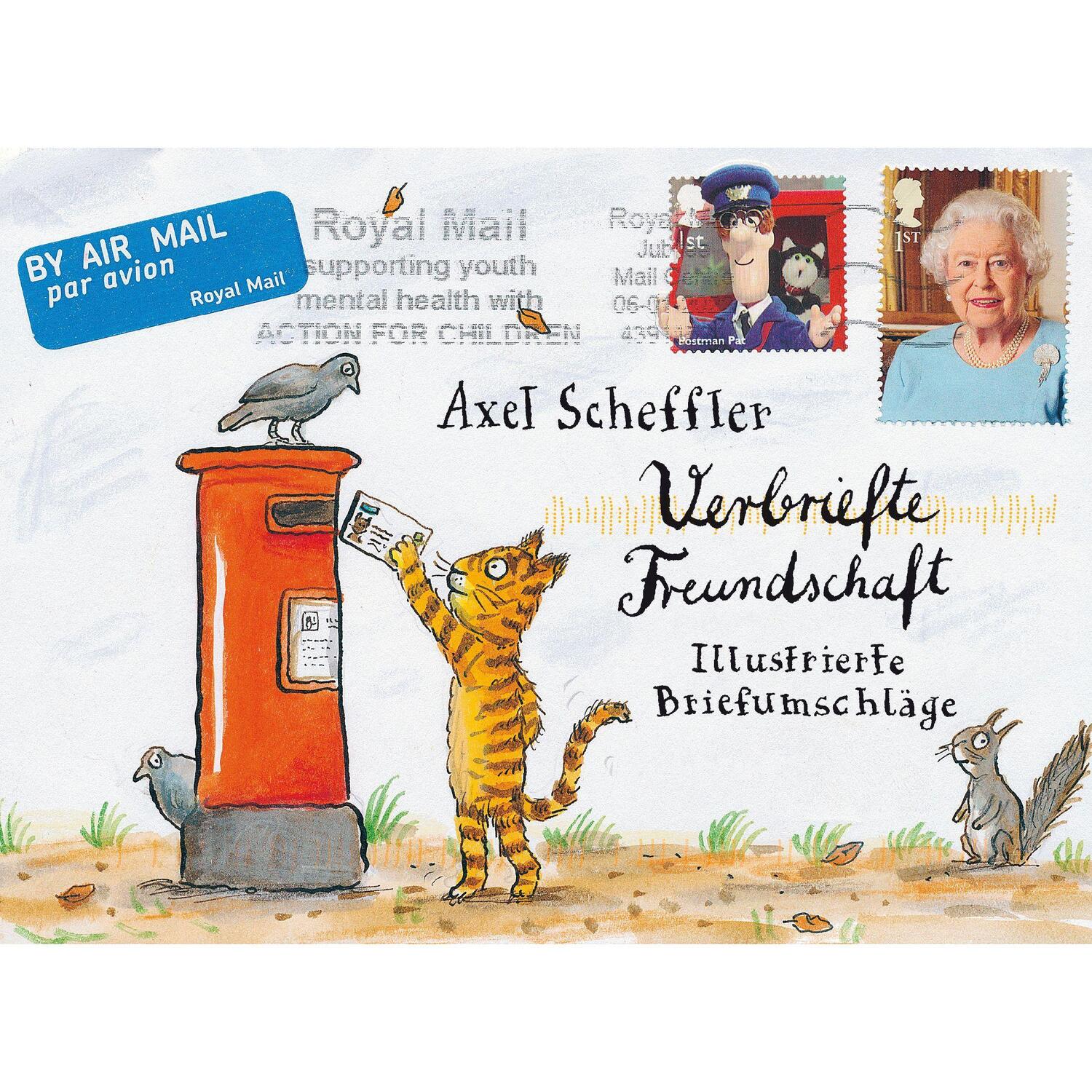 Cover: 9783982285023 | Axel Scheffler: Verbriefte Freundschaft | Illustrierte Briefumschläge