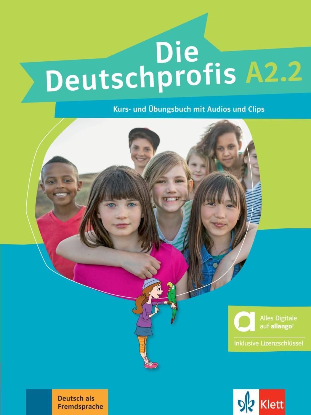 Cover: 9783126765541 | Die Deutschprofis A2.2 - Hybride Ausgabe allango. Kurs- und...