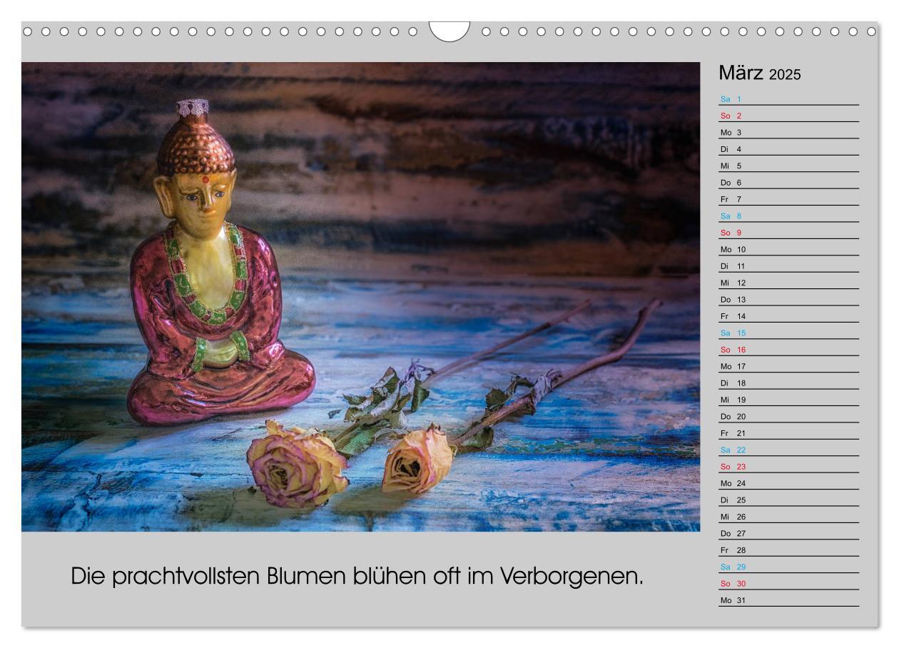 Bild: 9783435301690 | Lebenskraft Buddha (Wandkalender 2025 DIN A3 quer), CALVENDO...