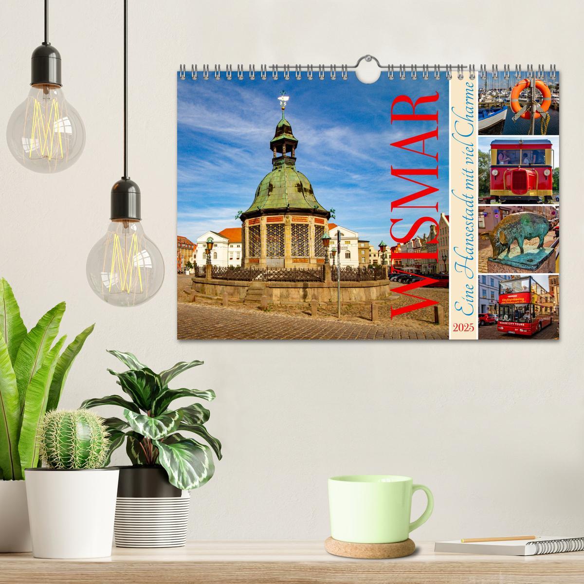 Bild: 9783435475384 | Wismar ¿ Eine Hansestadt mit viel Charme (Wandkalender 2025 DIN A4...