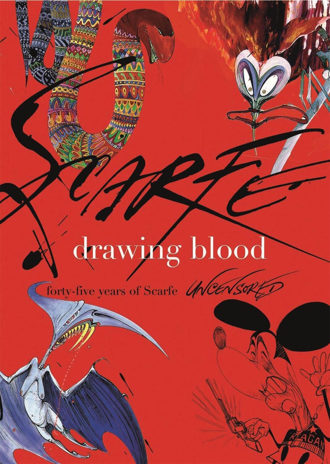 Cover: 9781408707319 | Drawing Blood | Forty Five Years of Scarfe | Gerald Scarfe | Buch