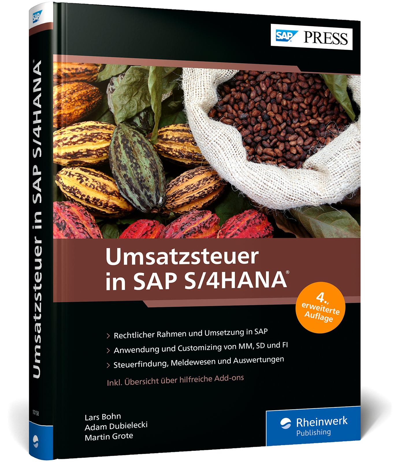 Cover: 9783367101580 | Umsatzsteuer in SAP S/4HANA | Steuerliche Herausforderungen meistern