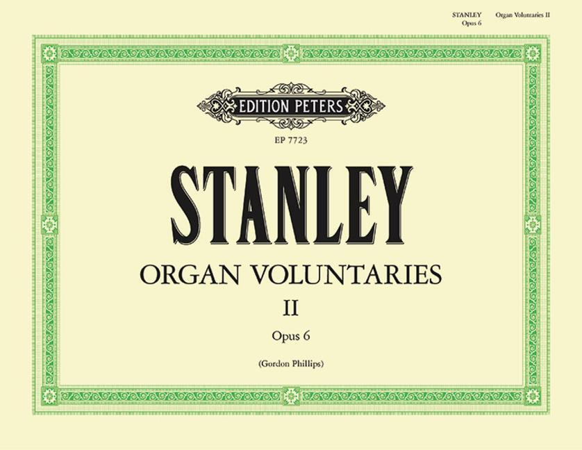 Cover: 9790577086286 | Ten Organ Voluntaries Op. 6 | Taschenbuch | Edition Peters | Englisch