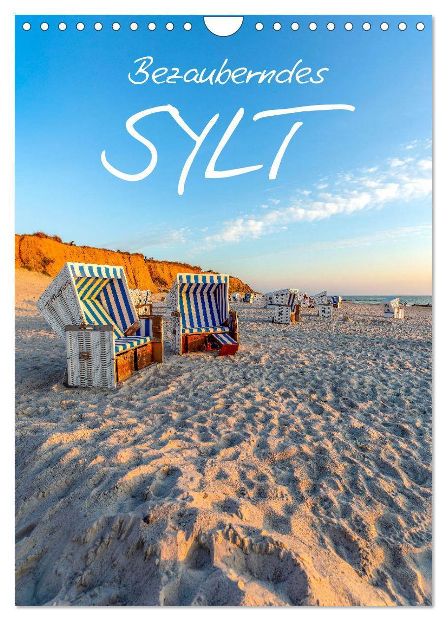 Cover: 9783435895724 | Bezauberndes Sylt (Wandkalender 2025 DIN A4 hoch), CALVENDO...