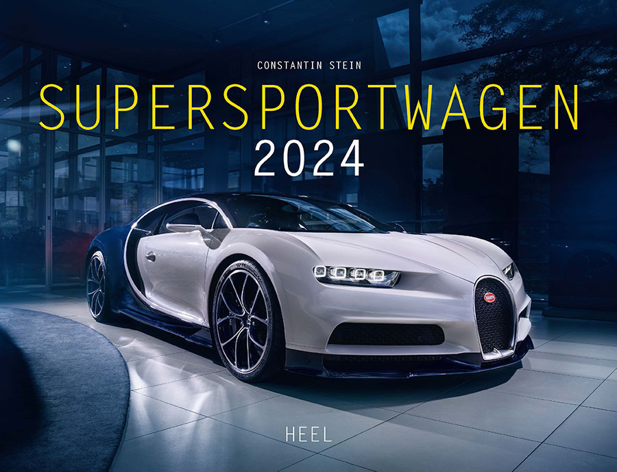 Cover: 9783966647403 | Supersportwagen Kalender 2024 | Eintragkalender Supercars | Stein