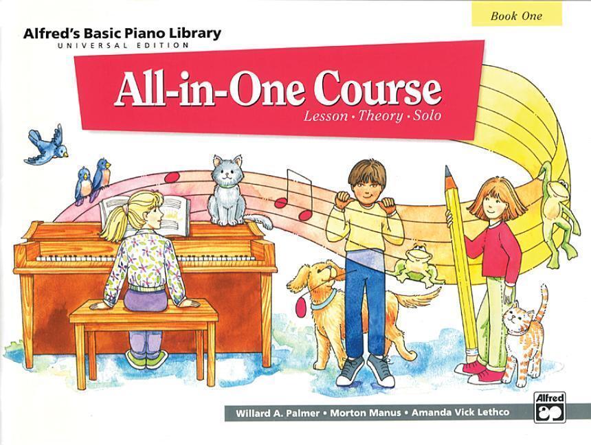 Cover: 9780739017449 | Alfred's Basic Piano Library All In One Course 1 | Palmer (u. a.)