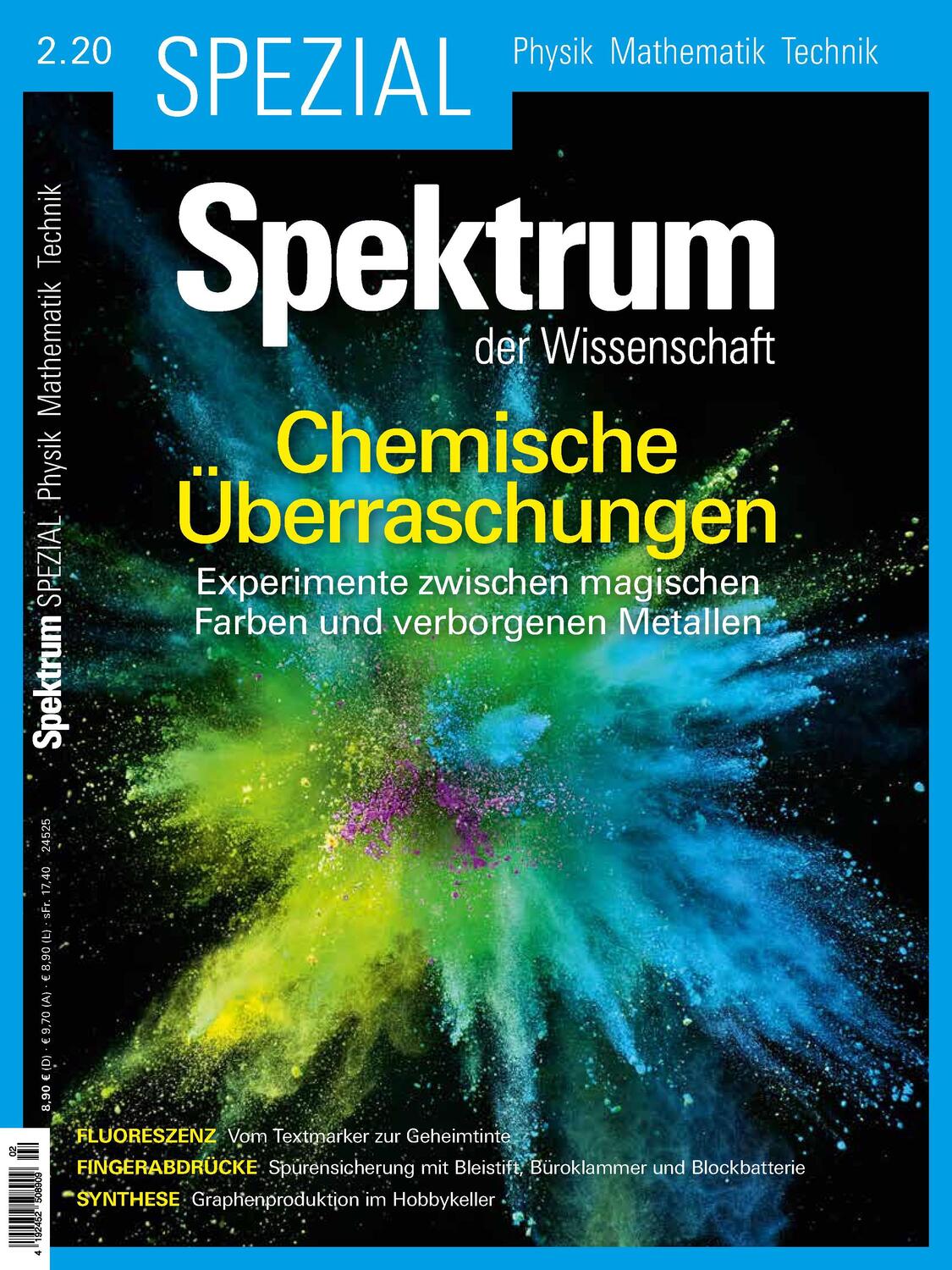 Cover: 9783958924116 | Spektrum Spezial - Chemische Überraschungen | Matthias Ducci (u. a.)