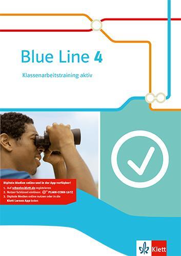 Cover: 9783125478947 | Blue Line 4. Klassenarbeitstraining aktiv! 8. Schuljahr. Ausgabe 2014