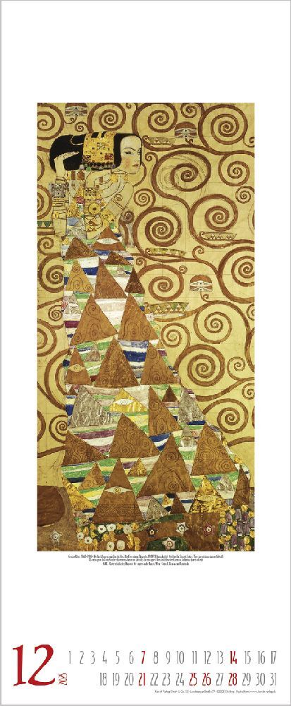 Bild: 9783731875611 | Gustav Klimt 2025 | Korsch Verlag | Kalender | Spiralbindung | 14 S.