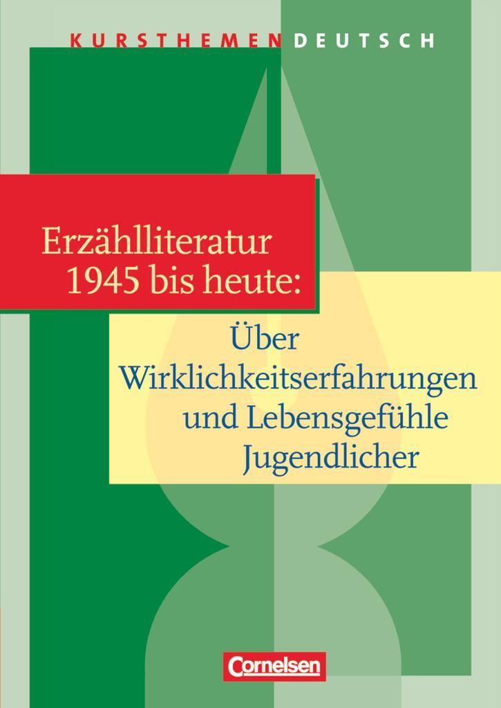Cover: 9783464609606 | Kursthemen Deutsch. Kurzprosa: Jugendliche in der...