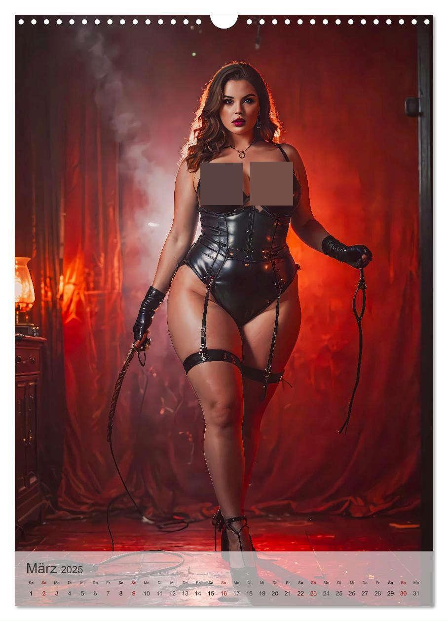 Bild: 9783457176986 | Verführerische Momente - Kinky Geheimnisse (Wandkalender 2025 DIN...