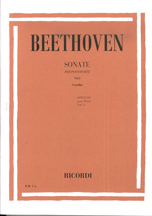 Cover: 9790041800011 | Sonate vol. 1 | per pianoforte | Ludwig van Beethoven | Buch | Ricordi