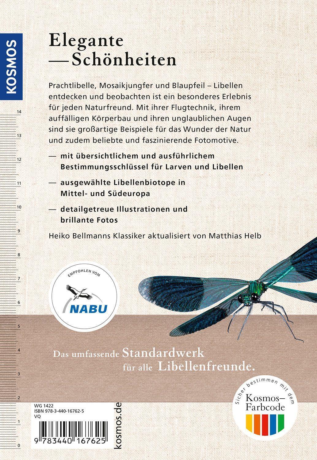 Bild: 9783440167625 | Der Kosmos Libellenführer | Heiko Bellmann (u. a.) | Taschenbuch