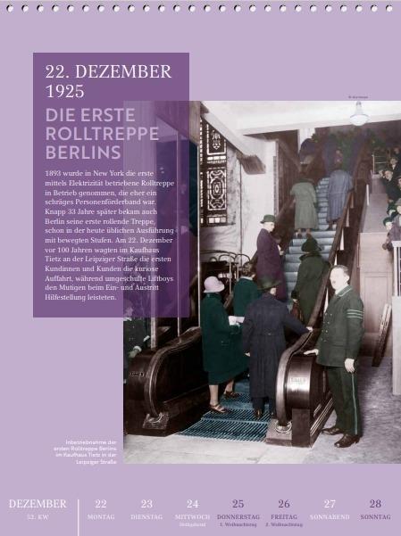 Bild: 9783962011345 | Berliner Geschichte - Kalender 2025 | Kalender 2025 | Marc Lippuner