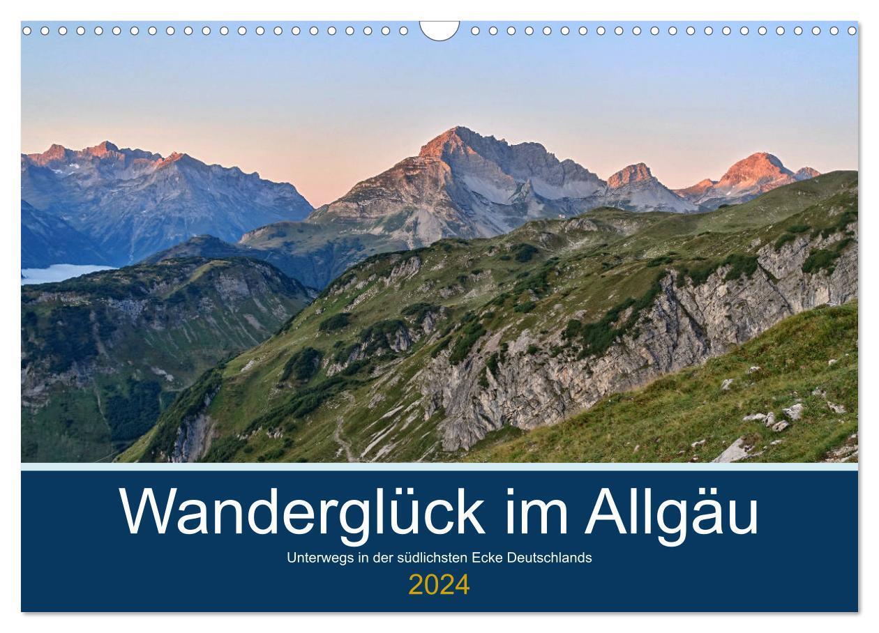 Cover: 9783675449602 | Wanderglück im Allgäu (Wandkalender 2024 DIN A3 quer), CALVENDO...
