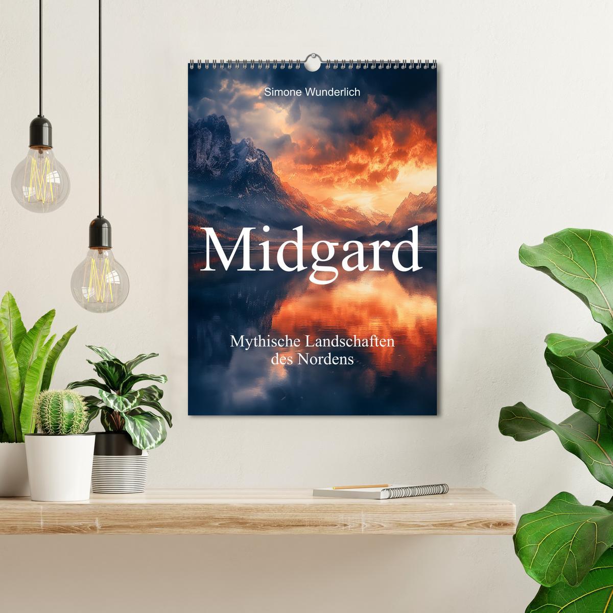 Bild: 9783457205556 | Midgard - Mythische Landschaften des Nordens (Wandkalender 2025 DIN...