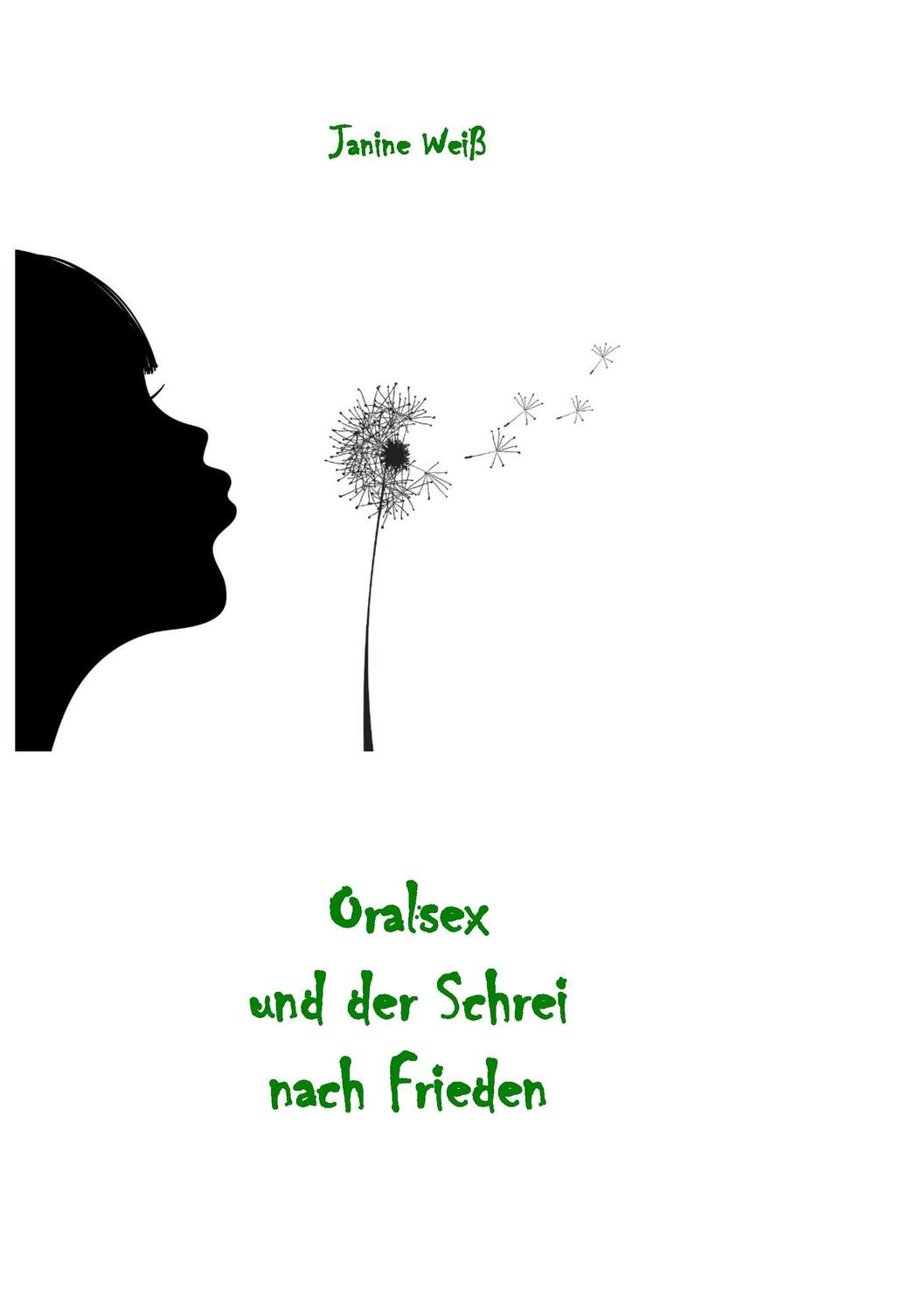 Cover: 9783735770851 | Oralsex und der Schrei nach Frieden | Janine Weiß | Taschenbuch | 2016