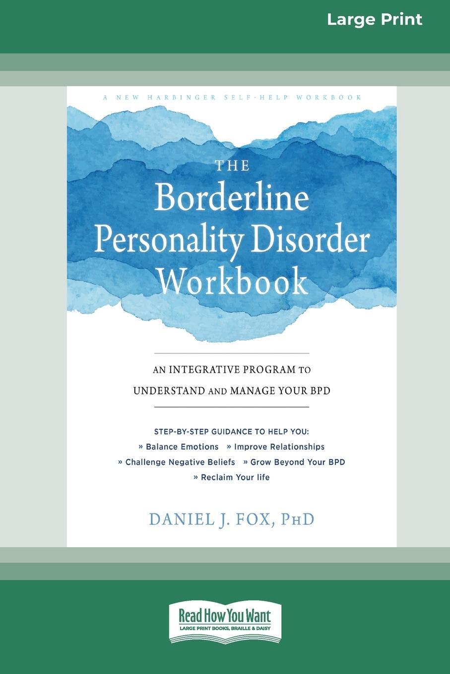 Cover: 9780369356307 | The Borderline Personality Disorder Workbook | Daniel J. Fox | Buch