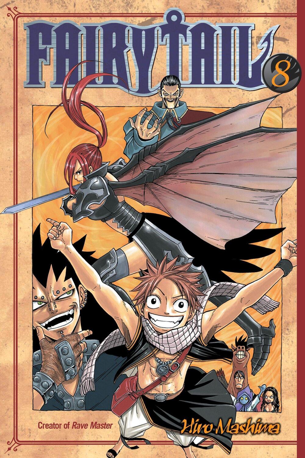 Cover: 9781612621012 | Fairy Tail 8 | Hiro Mashima | Taschenbuch | Einband - flex.(Paperback)