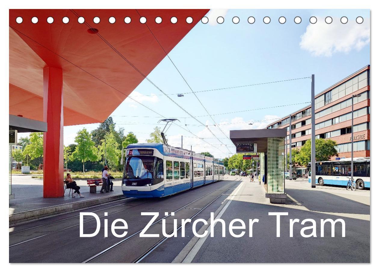 Cover: 9783457200469 | Die Zürcher Tram (Tischkalender 2025 DIN A5 quer), CALVENDO...