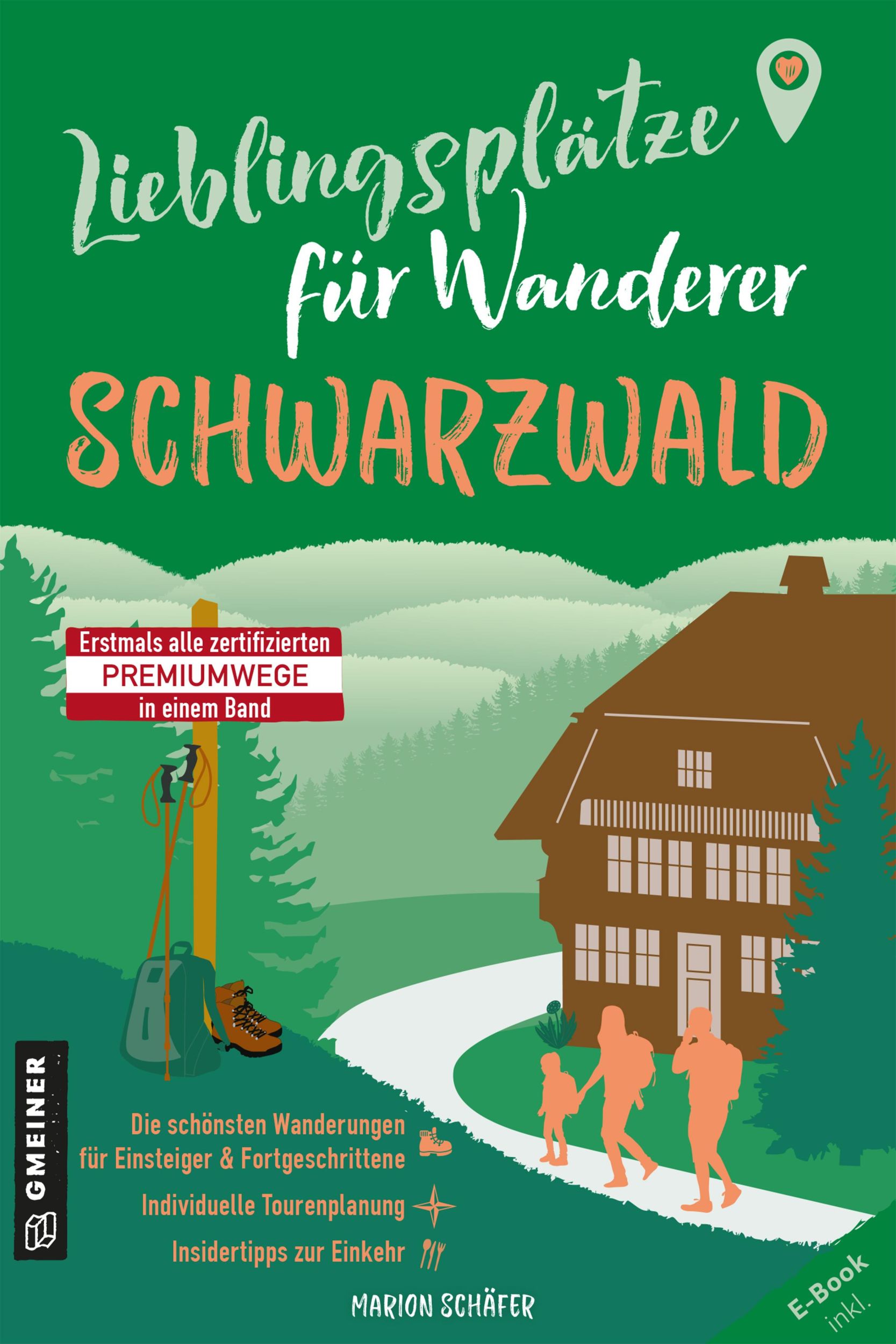 Cover: 9783839207970 | Lieblingsplätze für Wanderer - Schwarzwald | Marion Schäfer | Buch