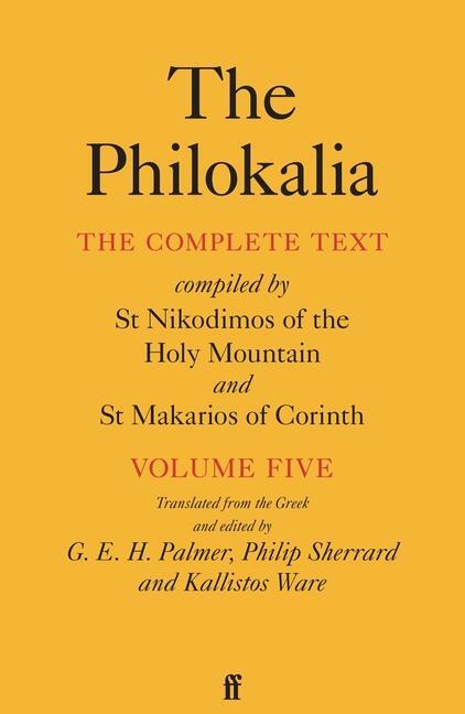 Cover: 9780571374649 | The Philokalia Vol 5 | G. E. H. Palmer | Taschenbuch | 2024