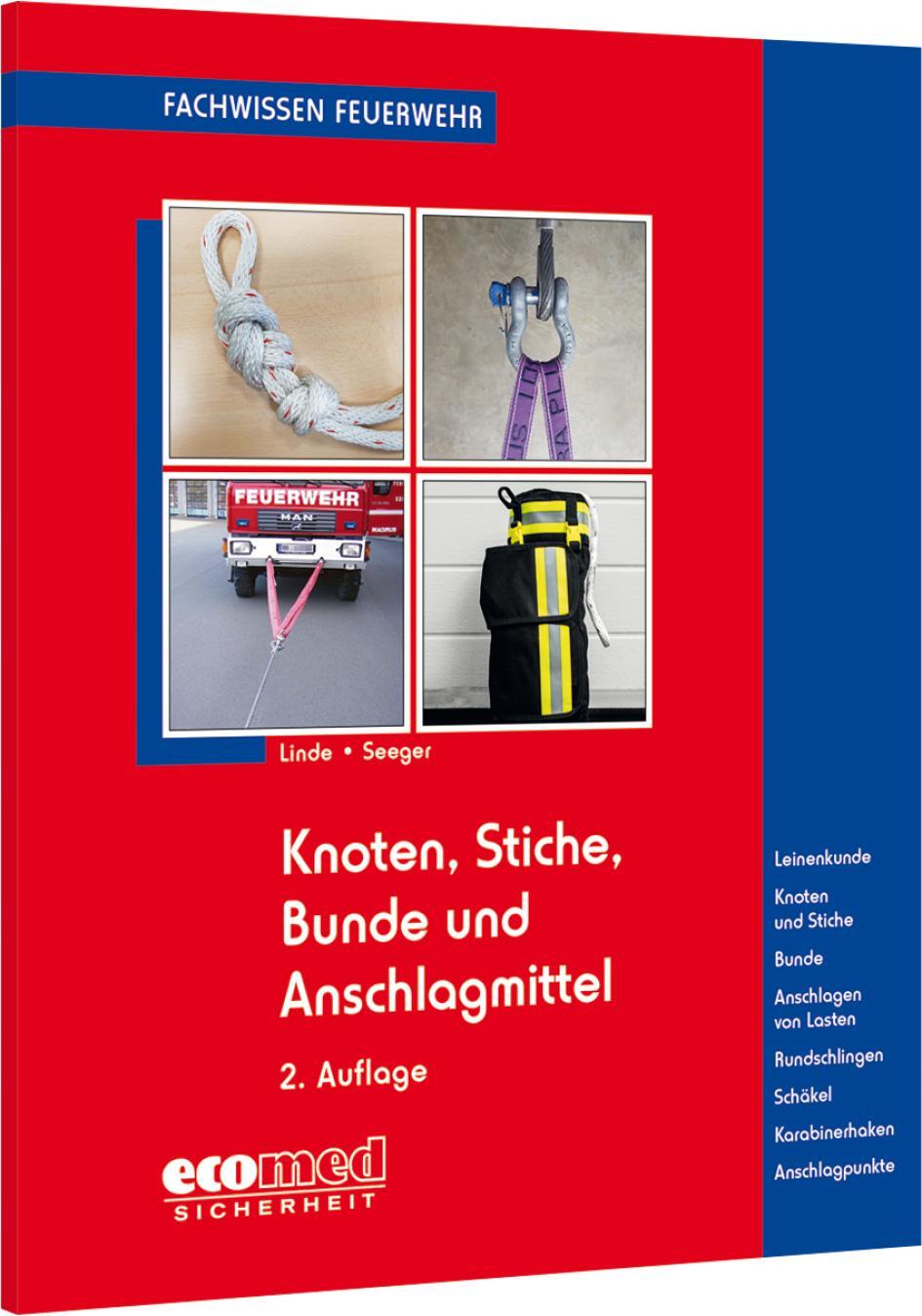 Cover: 9783609688930 | Knoten, Stiche, Bunde und Anschlagmittel | Christof Linde (u. a.)