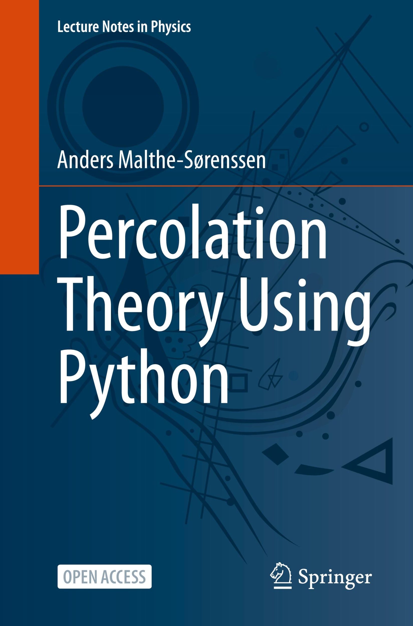 Cover: 9783031598999 | Percolation Theory Using Python | Anders Malthe-Sørenssen | Buch | x