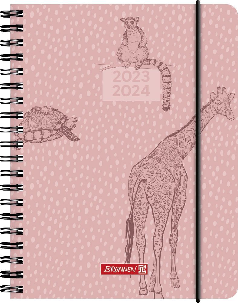 Cover: 4061947102628 | Schülerkalender 2023/2024 Wild Animals, A6, PP-Einband | Kalender