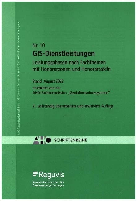 Cover: 9783846214343 | Geoinformationssysteme (GIS) - Leistungsphasen nach Fachthemen | Buch