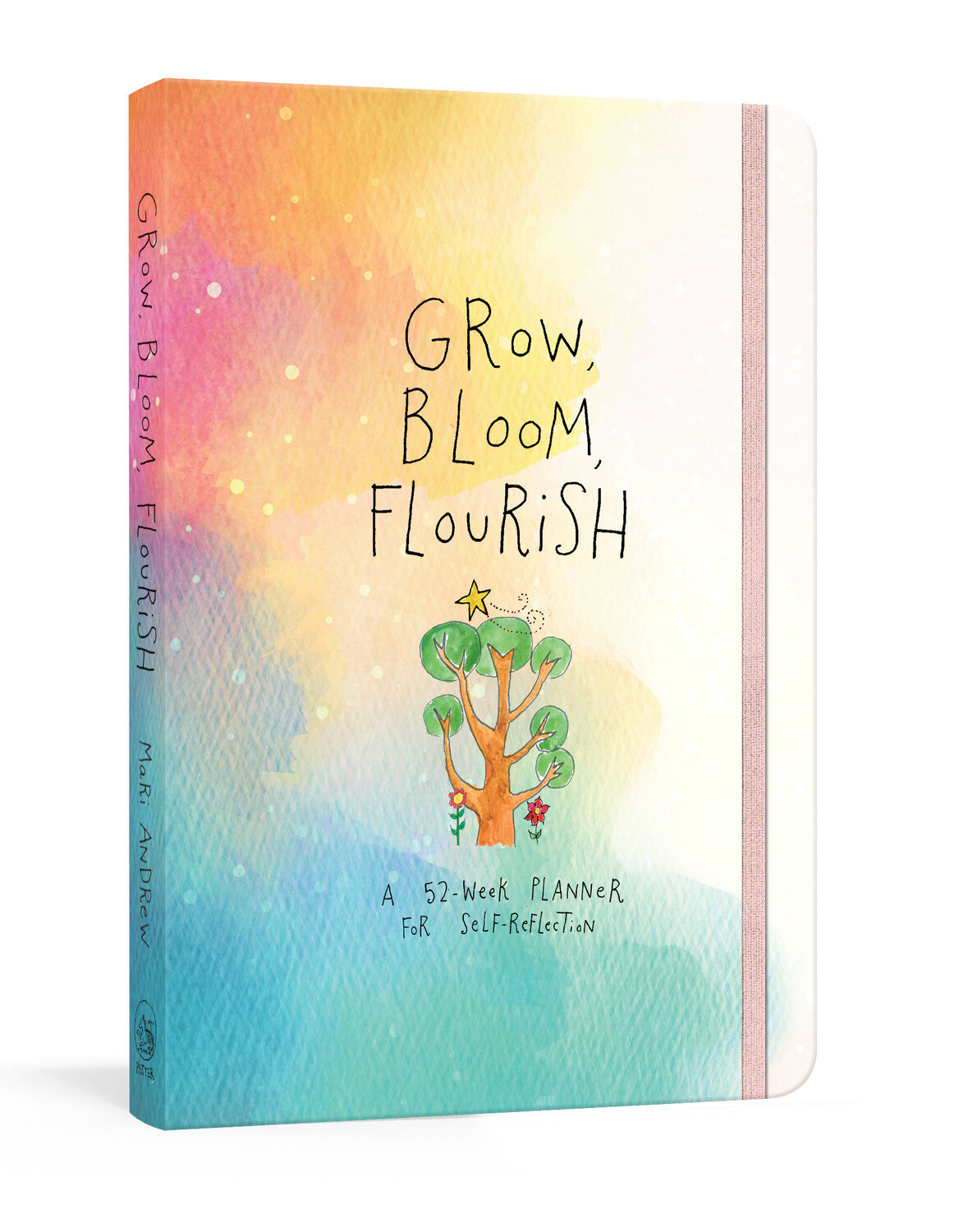Cover: 9780593139615 | Grow, Bloom, Flourish | A 52-Week Planner for Self-Reflection | Andrew