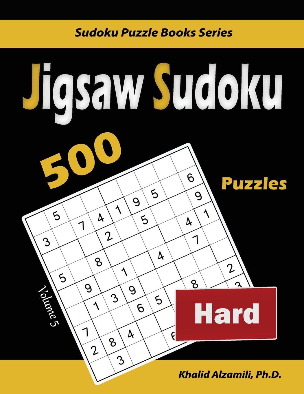 Cover: 9789922636337 | Jigsaw Sudoku | 500 Hard Puzzles | Khalid Alzamili | Taschenbuch