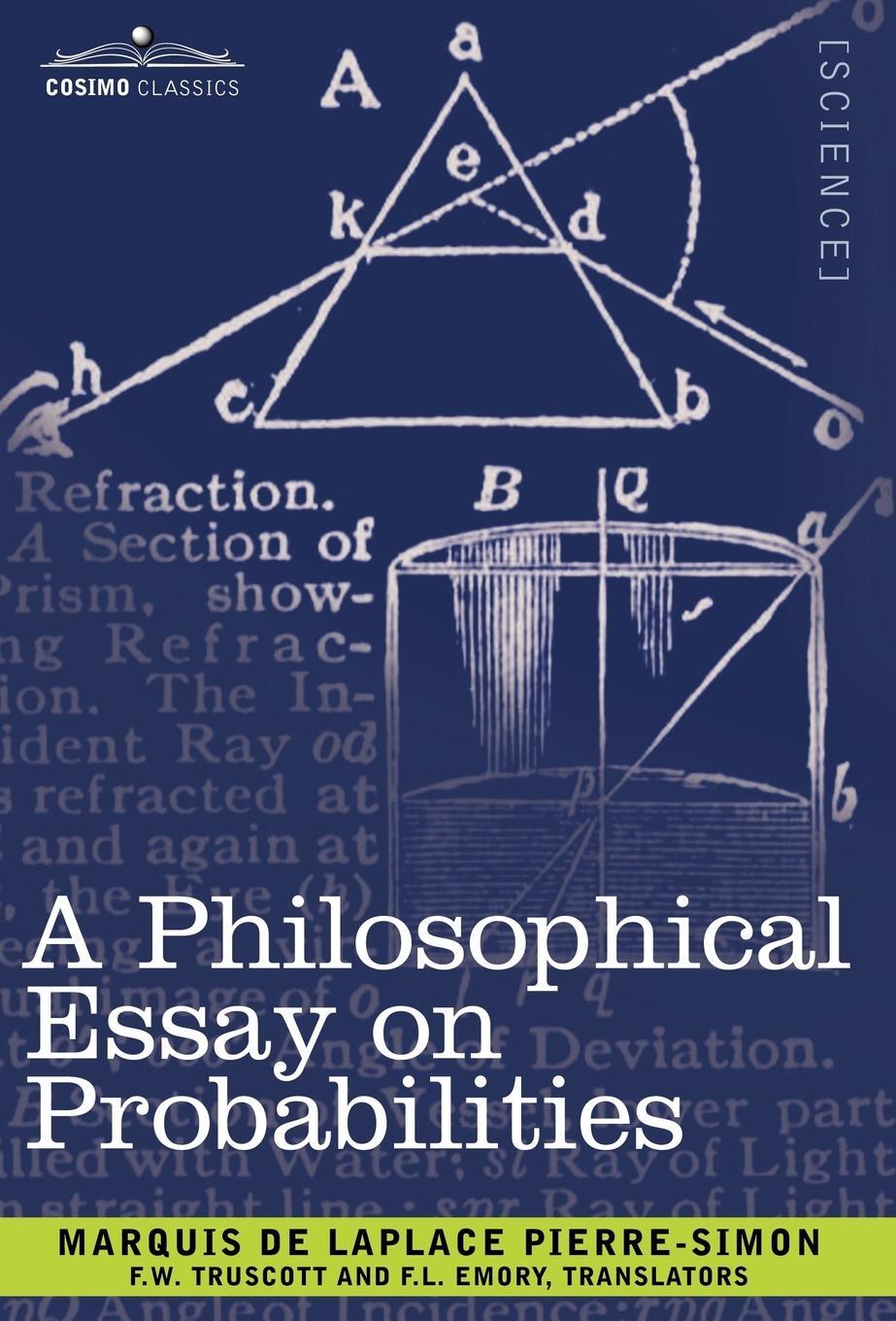 Cover: 9781602068513 | A Philosophical Essay on Probabilities | Pierre-Simon | Buch | 2007