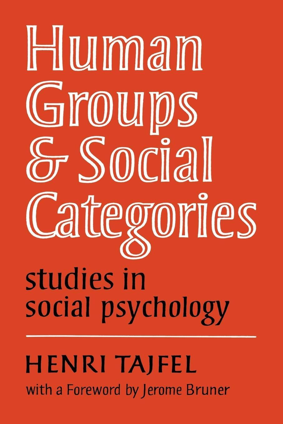 Cover: 9780521280730 | Human Groups and Social Categories | Studies in Social Psychology