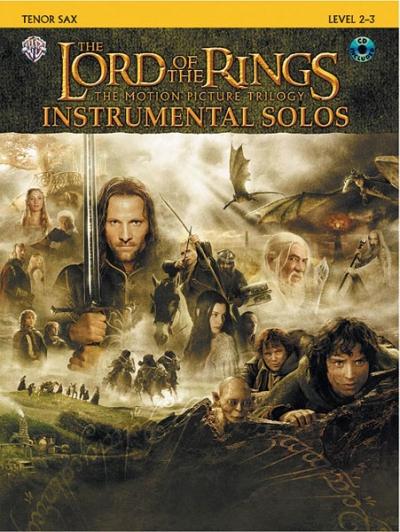 Cover: 9780757923241 | The Lord of the Rings Instrumental Solos: Tenor Sax | Howard Shore