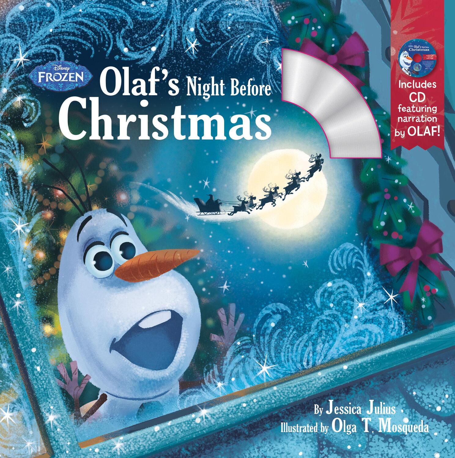 Cover: 9781368051743 | Olaf's Night Before Christmas Book &amp; CD | Disney Books | Taschenbuch