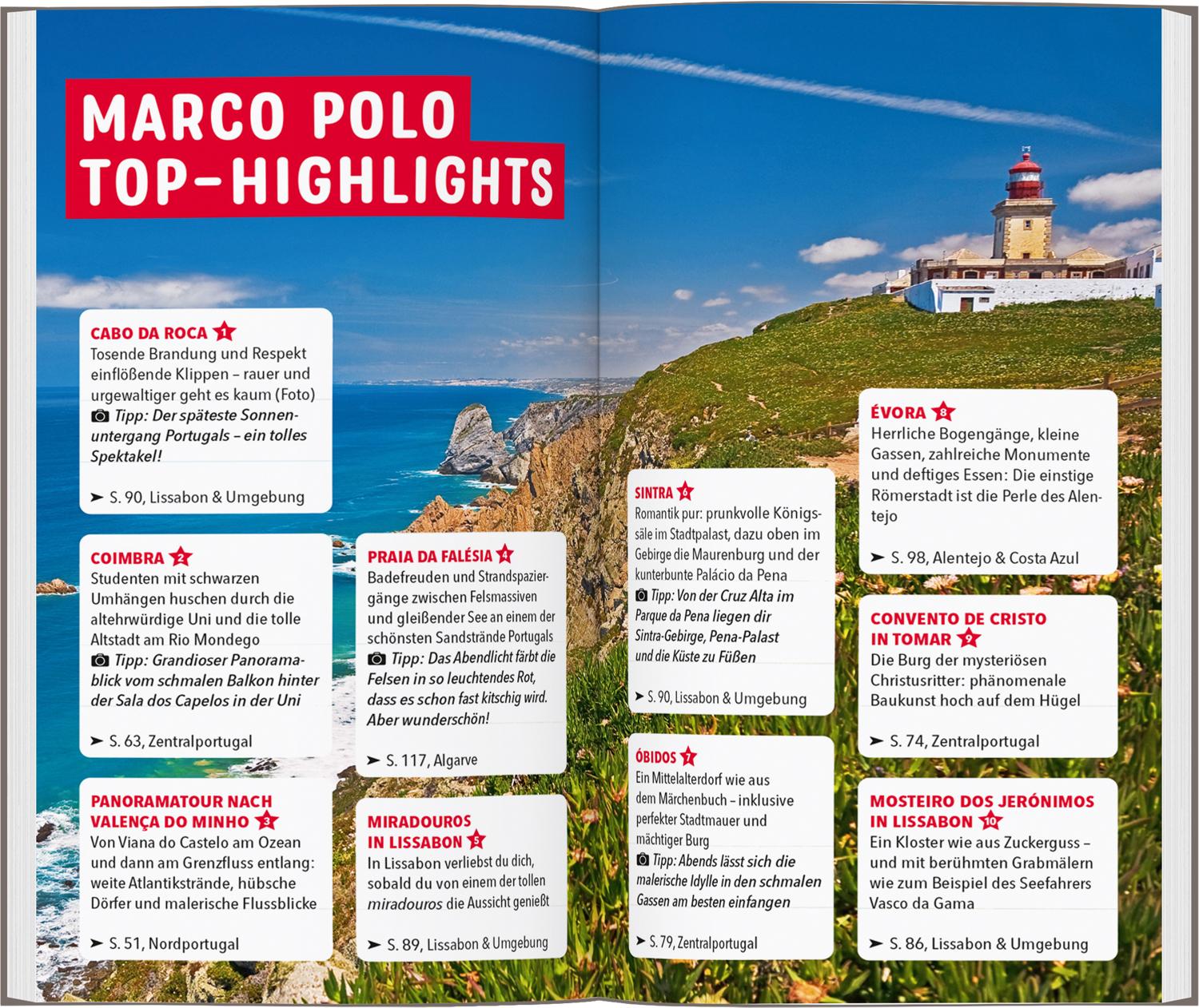 Bild: 9783829738149 | MARCO POLO Reiseführer Portugal | Sara Lier (u. a.) | Taschenbuch