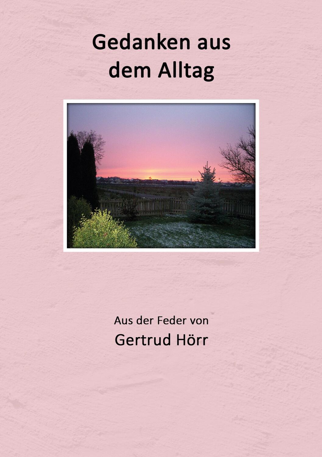 Cover: 9783754309117 | Gedanken aus dem Alltag | Gertrud Hörr | Taschenbuch | Paperback
