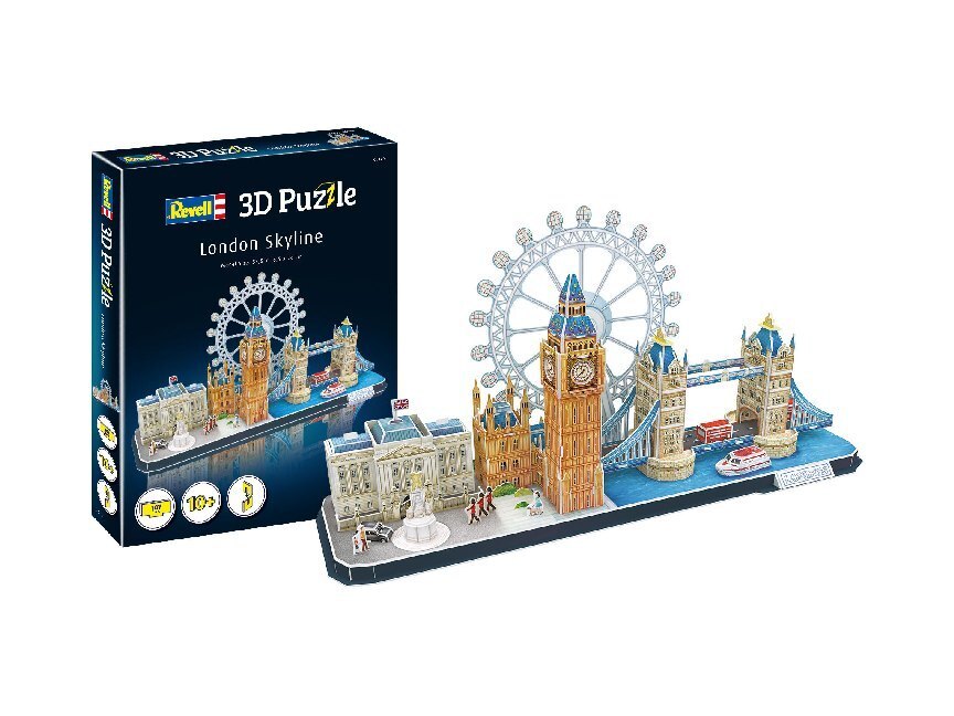 Cover: 4009803001401 | Revell London Skyline 3D (Puzzle) | Spiel | In Spielebox | Deutsch