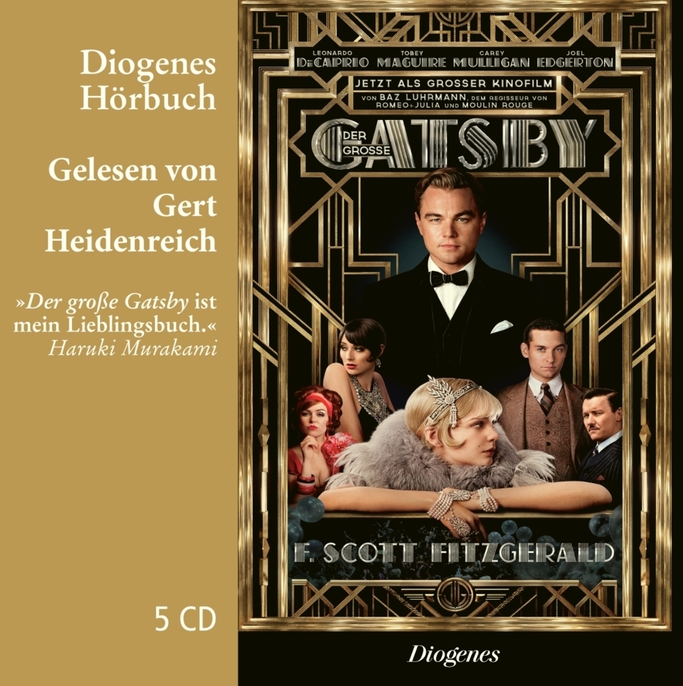 Cover: 9783257803372 | Der große Gatsby, 5 Audio-CD | F. Scott Fitzgerald | Audio-CD | 2013