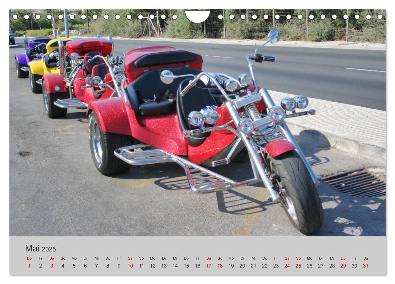 Bild: 9783435448616 | Trikes - Unterwegs auf drei Rädern (Wandkalender 2025 DIN A4 quer),...