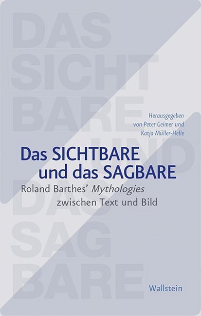 Cover: 9783835336520 | Das Sichtbare und das Sagbare | Peter Geimer (u. a.) | Taschenbuch