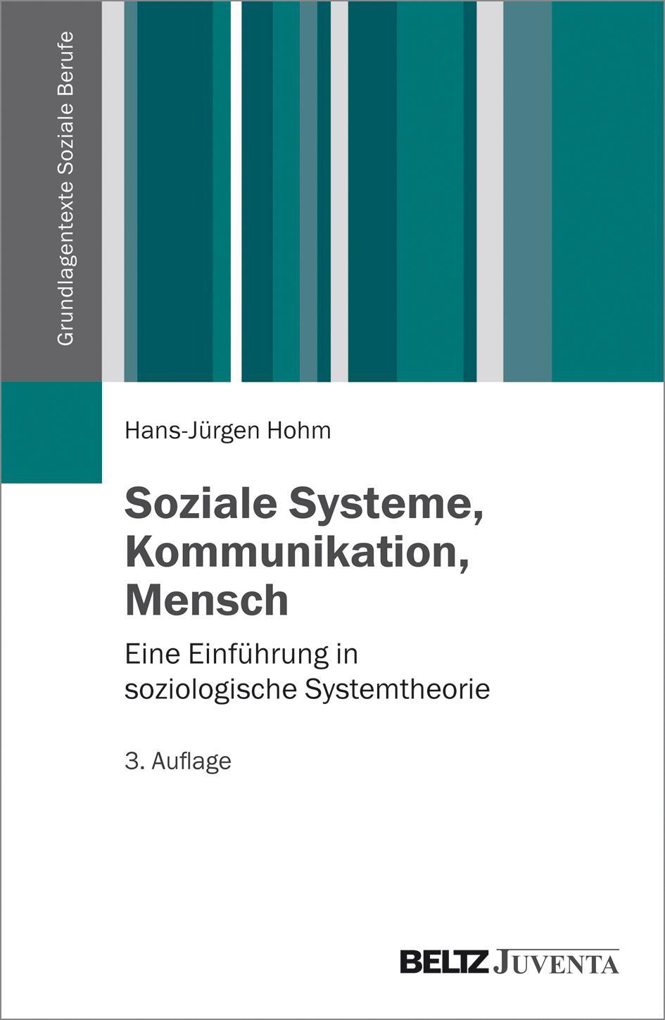 Cover: 9783779923503 | Soziale Systeme, Kommunikation, Mensch | Hans-Jürgen Hohm | Buch