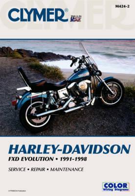 Cover: 9780892878710 | Harley-Davidson FXD Evolution Motorcycle (1991-1998) Clymer Repair...